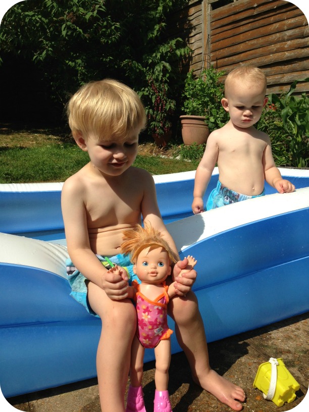 My little baby born i hot sale can swim